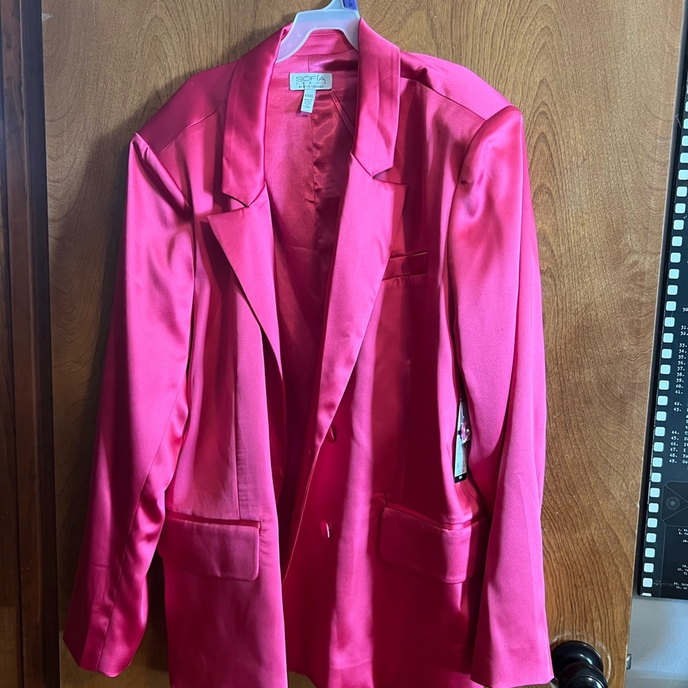 Sofia by Sofia Vergara Fuchsia Blazer